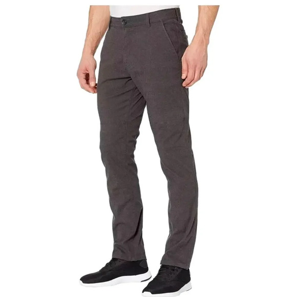 Prana Men’s McClee Chino Pants Straight Fit Gray Size 40 - Picture 1 of 8